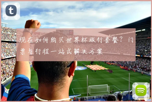 现在如何购买世界杯旅行套餐?门票与行程一站式解决方案